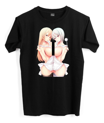 Playera Hombre Hentai Ecchi Erina Nakiri Y Alice Nakiri 844