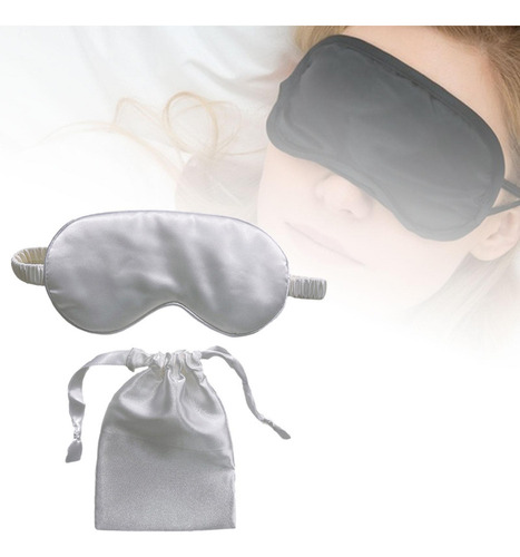 De Seda Simulada Para Dormir, Cubierta Para Sombra De Ojos,