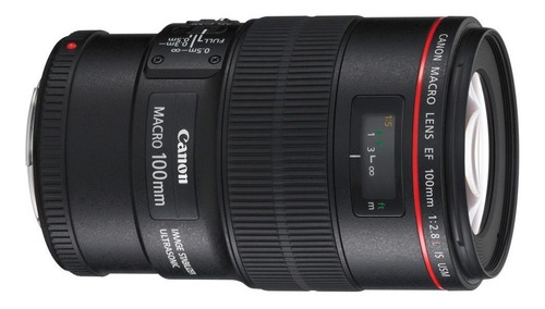 Imagem 2 de 3 de Lente Canon Ef 100mm F/2.8l Macro Is Usm Garantia Brasil+nfe