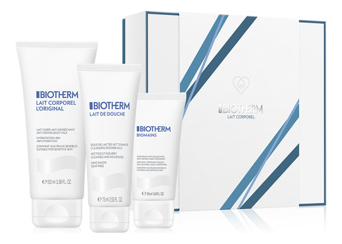  Leche Hidratante Corporal Biotherm Lait Corporel 100ml Set