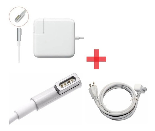 Imagen 1 de 4 de Cargador Paramacbook 1 60w + Extensión De Corriente Para Mac