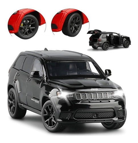 Juguetes De Coche Jeep Grand Cherokee De Metal, Modelo Peque