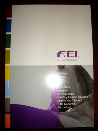 Livro ( Anuario 2010 ) Da Federacao Internacional Equestre