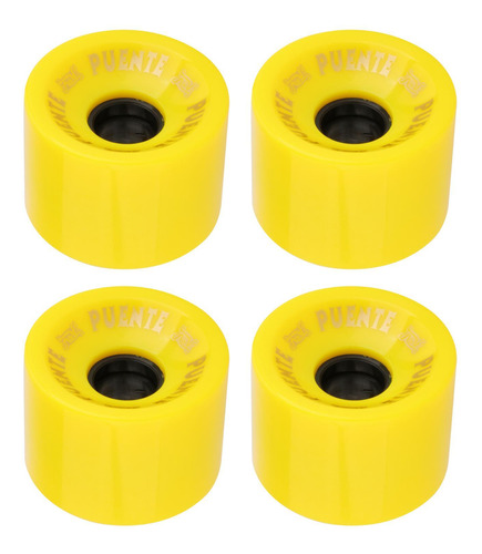 4pcs 70mm Longboard Pu Rueda De Repuesto Patineta 82a Ruedas