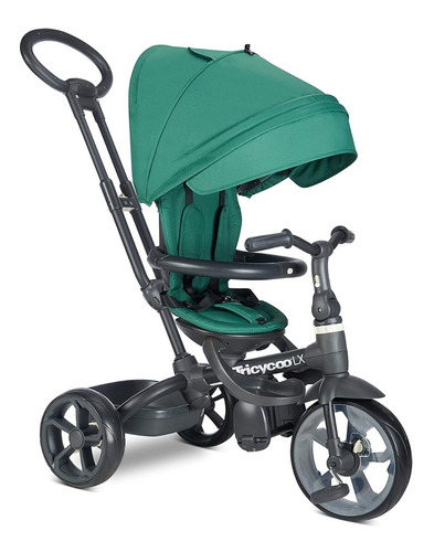 Joovy Tricycoo Lx Verde Triciclo Coche Paseador 6 + Meses