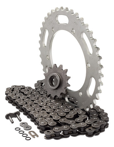 Kit Relação Xtz Lander 250 2009/ Com Retentor Aço 1045 Darom