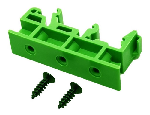 5set Soporte Clema Riel Din Drg-01 Pcb Plc Arduino Robotica