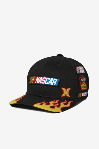 Gorra Hurley Nascar Stretch Fitted - Black