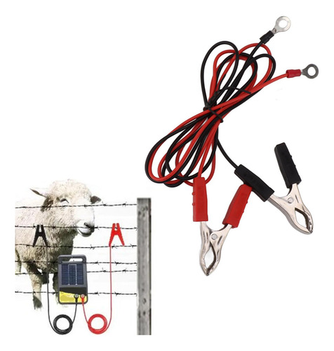 2 Cable Solar Para Protección De Perímetro En 2 Piezas
