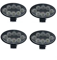 Comprar 4 Faros Led Ovalado 24w 8 Led Off Road 4x4 Agro 12v 24v