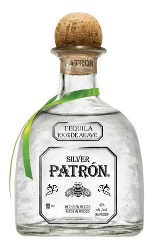 Imagen 1 de 5 de Tequila Patrón Silver 750 Ml