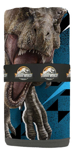 Toalla De Secado Rápido Pro Dry 75 X 147 Cm - Providencia Color Gris Jurassic World Garras