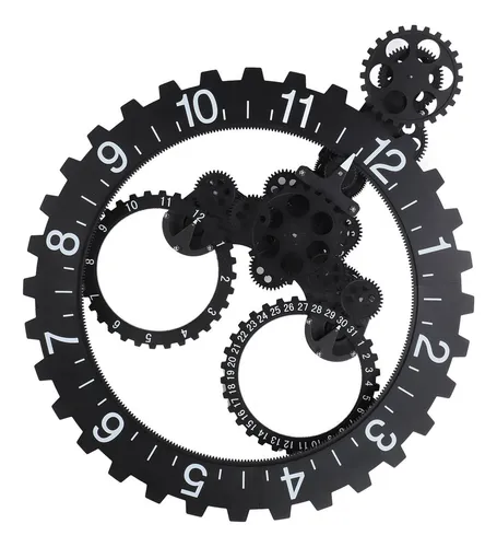 Reloj De Engranajes Mecánico De Estilo Europeo Retro