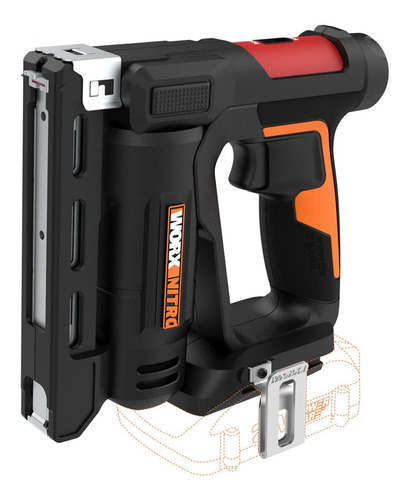 Worx Nitro - Grapadora De Corona Inalámbrica De 20 V Power.