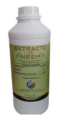 Extracto Neem 100% Orgánico  Insectici - L a $70000