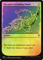 Comprar Cartas Magic Decanter Of Endless Water (showcase) (foil) Nps