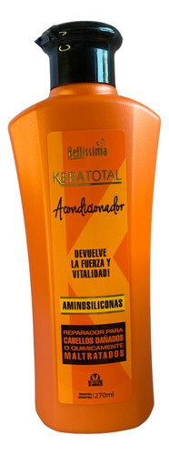  Acondicionador Keratotal Cabellos Dañados Bellissima 270ml