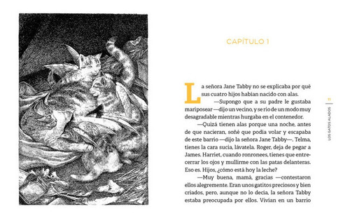 Imagen 4 de 4 de Catwings. Las Aventuras De Los Gatos Alados. Ursula Le Guin