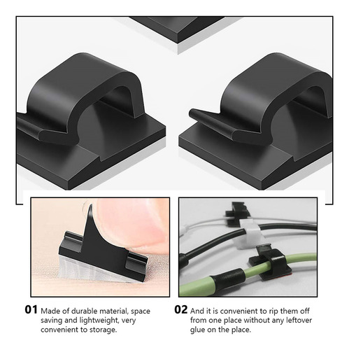 Mini Clips Cable Manager Cable Bride 60