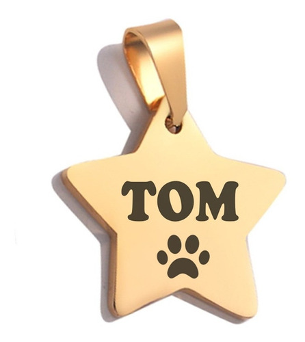 Placa Personalizada Identidad Gatos Y Perros Grabado Láser