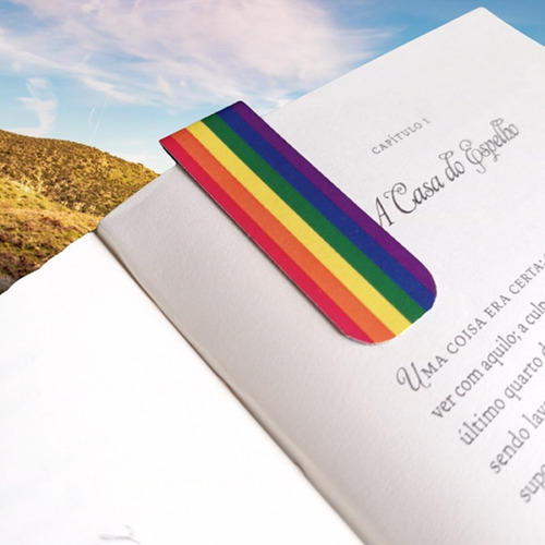 Kit 4 Marcadores De Páginas Magnéticos Exclusivos Lgbt