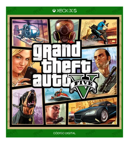 Grand Theft Auto V (xbox Series X, s) Código 25 Dígitos