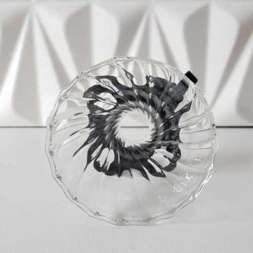 Coador De Café Pour Over Vidro V-02 Médio Tipo Hario V60