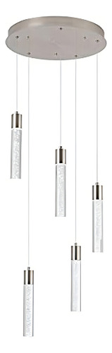 Votag 5-light Luces Colgantes Para Isla De Cocina, Iluminaci
