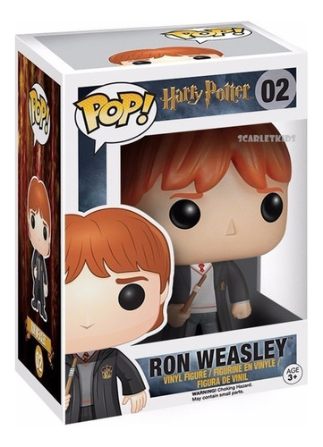 Funko Pop Harry Potter Ron Weasley 02 Original Scarlet Kids