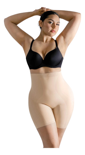 Short Reductor Modelador Invisible Magico Levanta GlĂșteos Beige Xxl