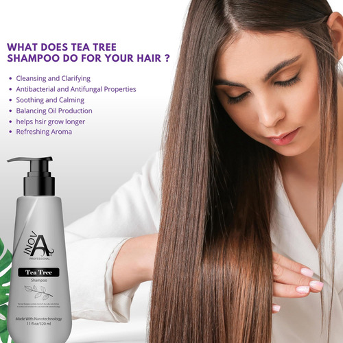 Shampoo Profissional Inova Tea Tree 11 Onças