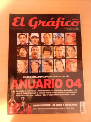 Revista El Grafico, Número Extraordinario: Anuario 2004