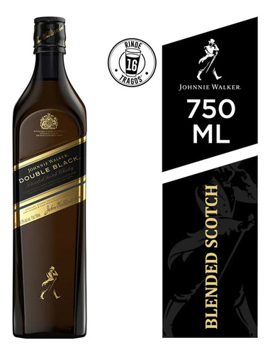 Whisky Johnnie Walker Double Black 750ml Blended Scotch