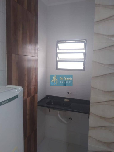 Imagem 5 de 11 de Kitnet Com 1 Dormitório À Venda, 26 M² Por R$ 120.000 - Caiçara - Praia Grande/sp - Kn0077