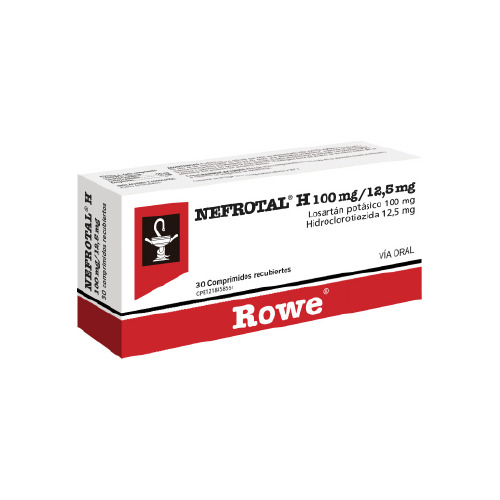 Nefrotal H 100mg/12.5mg 30tabletas