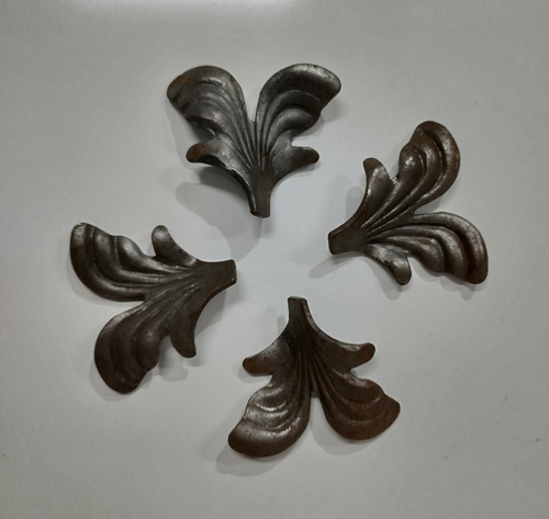 Hojas De Hierro Forjado Para Adornos De Rejas
