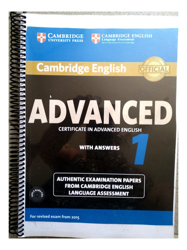 Cambridge Certificate In Advanced English 1  Cae With Answer