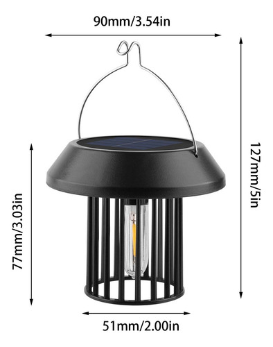 Luz Nocturna F, Luces Solares Para Patio, Protección Imperme