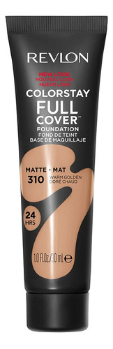 Maquillaje Colorstay Full Cover Foundation Warm Golden