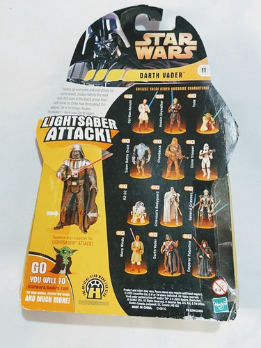 Stars Wars Darth Vader Revenge Of The Sith #11 Hasbro (Usado)