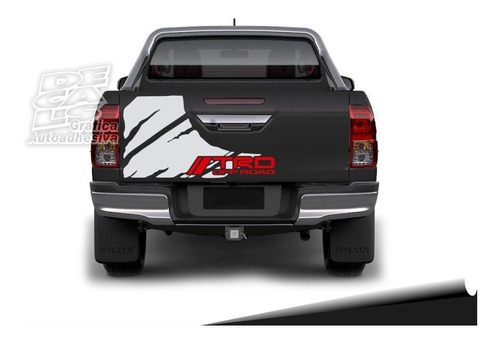 Calco Toyota Hilux Srx - Srv 2016 - 2021 Trd Fender Portón