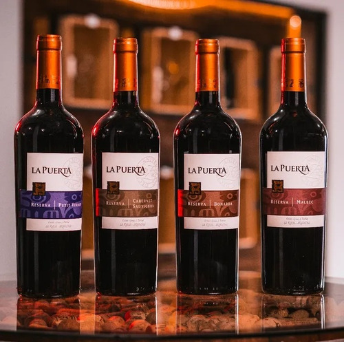 Vino Valle De La Puerta Petit Verdot Reserva 6 X 750cc