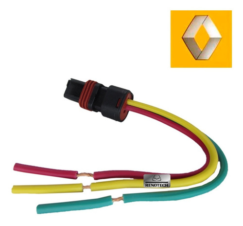 Conector Eletrico Sensor Temperatura Clio Scenic Rn523-i