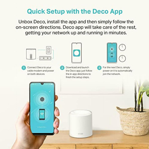 Tp-link Deco Wifi 6 Mesh Sistema Wifi 6 De Malla Para Todo