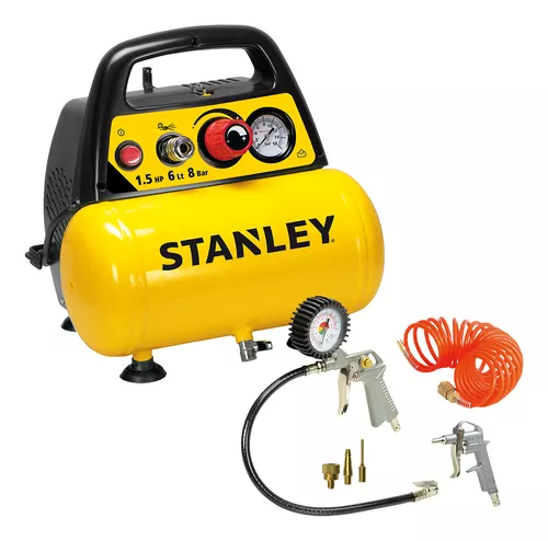 Compresor de aire eléctrico Stanley C6BB304STC071 6L 1.5hp 220V