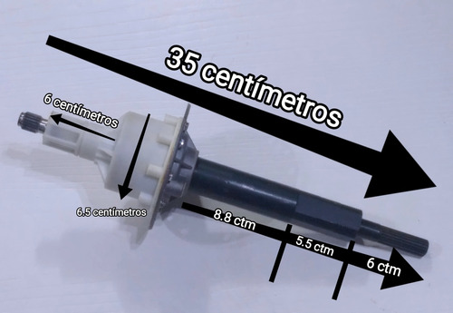 Caja De Transmisión Mabe Flotante Con Base De Metal.