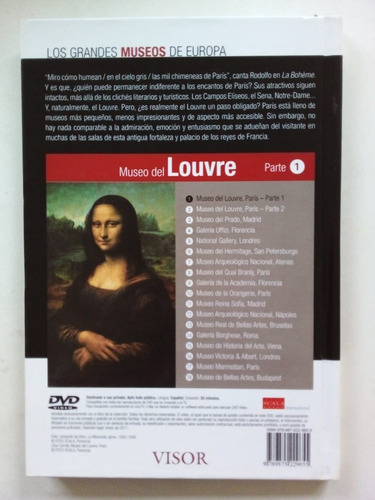 Imagen 2 de 2 de Museo Louvre París - Campos Salvá Visor 2011 T D + Dvd