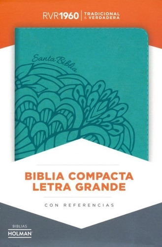 Biblia Compacta - Aqua, Simil Piel - Rv 1960