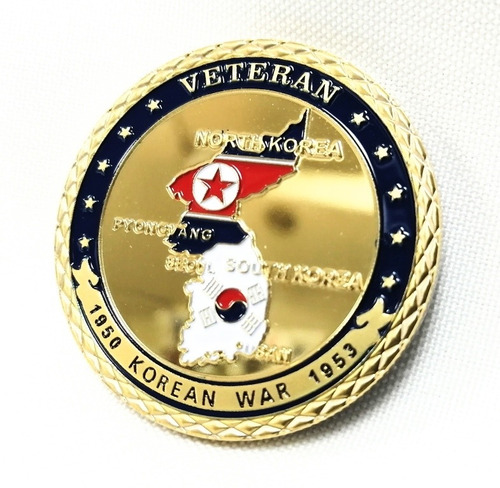 Moneda Militar, Veteranos, 1950 Korean War 1953, Corea