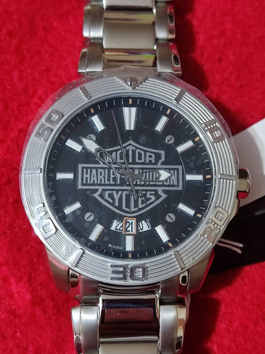 Reloj Hombre, Harley Davidson By Bulova, Mod. 76b169.
